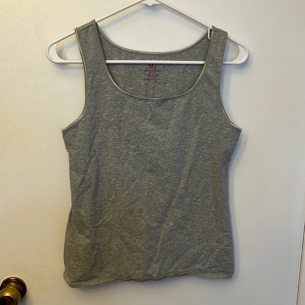 Covington Sport Women’s Tank Top Grey Size Small